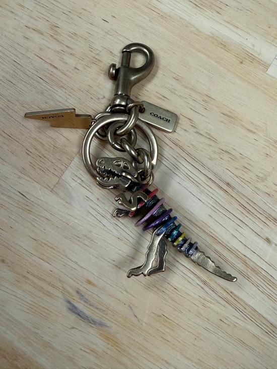 Coach Accessories - Coach colorful Dinosaur Keychain